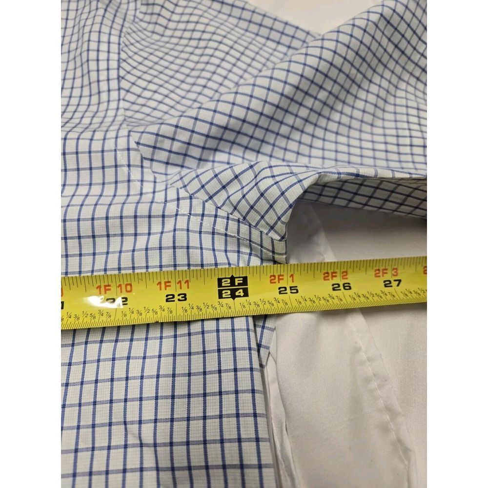 Brooks Brothers 346‎ Button Down; Large 16 1/2 Neck  Blue MEN Short Sleeve - Picture 4 of 6